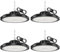 HAPYLUMI UFO LED Hallenstrahler 200W 20000LM, 4 Stücke LED Werkstatt Deckenleuchte IP65 Wasserdicht, 6500K Kaltweiß Hallenbeleuchtung Strahler für Werkstattlampe Garagenlampe Kellerlampe