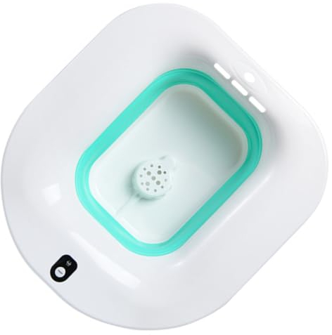 COLLBATH Sitzbadewanne Für Schwangere Frauen Elektrisches Sitzbad Sitzbadebecken Für Senioren Wochenbettpflege Wanne Faltbares Sitzbad
