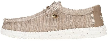 HEYDUDE - Wally Stretch Sox, Men Slip-On shoes, Tan, M6