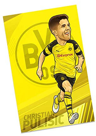 Borussia Dortmund BVB Comic Poster Chistian Pulisic