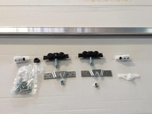 BINARIO KIT PER PORTA SCORREVOLE portata KG.80 AERREGI® (180 CM)