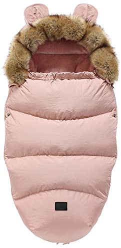 Dsoar Kinderwagen Fußsack Universal Winter Warm Baby Schlafsack Outdoor Wasserdicht und Winddicht, Geeignet für Kinderwagen, Buggy, Babybett