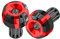 Aublinto 2 Stück Motorrad Lenkerstecker, Motorrad Lenkerstopfen Universal Aluminium Motorrad Grip Lenkerenden Gewicht Balance Stecker Motorrad Lenker Endstopfen Modifikationszubehör