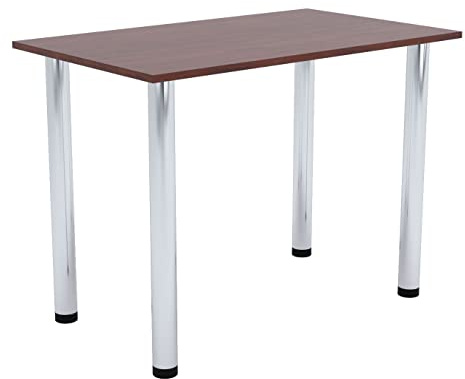 AKKE Esszimmertisch 50 cm x 50 cm Esstisch Kleiner Tisch Küchentisch Schreibtisch Dining Table Esszimmermöbel Chrombeine
