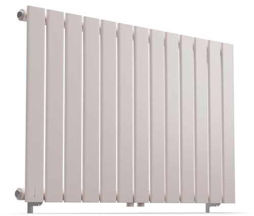 Blumfeldt Scaldasalviette ad acqua Bagno, Termoarredo ad acqua Bagno con Termostato, Radiatore ad Acqua Verticale da 618 W, Termosifone Silenzioso a Basso Consumo, Termosifone a Parete Ecologico