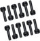 Set di 12 piedini in gomma per griglia di ricambio, in gomma, per fornelli WB02X24790