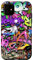 Hülle für iPhone 11 Graffiti Street Art, bunter urbaner Hip-Hop