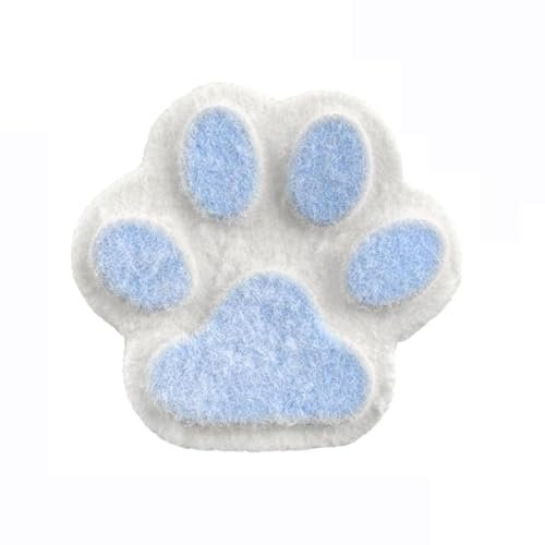 Adius Giant Paw Squishy,Handmade Squishy Big Cat Paw Silicone Squeeze Toys,Cat Themed Teenage Girl Gifts Trendy Stuff, Stress Relief Giant Squishy Toys. (Blue)