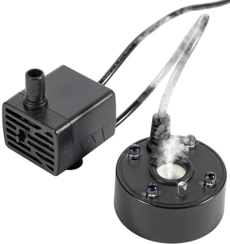 Ultraljud dimma maker, akvarium dimma maker | Fogger Fogger- Ultraljud dimma med LED, damm Nebler, dimmaskin, dimmaskin för vattenbrunnar, damm akvarium dimma maskiner vattnet och förbättrar luftkvali