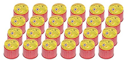 ROTHENBERGER Industrial C200 Supergas-Brenngas-Kartusche, hochreines Butan-Gasgemisch, 330 ml - 24 Stück, 24er Pack 1500000924-24