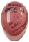 Minuteur Oeuf – Timer Minuteur Cuisson pour des œufs à la Coque, Mollet ou Dur inratables – Change de Couleur pour Indiquer la Bonne Cuisson - Ludique, Facile et Malin – Couleur au Choix (Rouge)