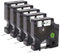 Molabel 5er-Pack kompatible Schriftbänder für Dymo D1 45013 S0720530 (12 mm x 7 m), Schwarz auf Weiß, geeignet für Dymo LabelManager 160, 200, 210D, 280, 360D, 420P, 450D.