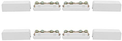 4Pcs I 16 Morsetti a Vite a Blocco Cavo di Giunzione 16mm², Terminali a Barriera a Vite Isolati Morsettiere Connettore Cavo Elettrico per Filo 2,5mm²-16mm²