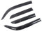 ZALTAS Windabweiser Für Mercedes Für Benz E-Klasse W210 W211 W212 1996-2017 Auto Seitenfenster Visierschutz Lüftung Markise Unterstände Regenschutz Auto Windabweiser (Farbe : W210 98-03 Wagon)