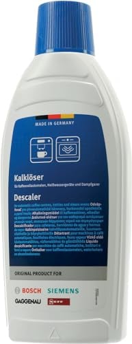 M Shop Italia Descalcificador descalcificador de 500 ml, compatible con Bosch, Siemens, Neff Gaggenau 00311968, para cafetera y hervidor de vapor