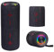 Trevi XR 8A44 DOUBLE Altoparlante Amplificato Portatile 10W x 2, Cassa Wireless Separabile in 2 Unità, Micro SD, AUX-IN, Audio Wireless 5.3, IPX5, Batteria Integrata, Nero