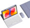 Funda con Teclado Español Ñ para Huawei Matepad SE 11 Pulgadas 2024, Teclado Bluetooth Inalámbrico Desmontable con Portalápices, Ratón para Tableta,Púrpura