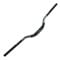 TRKIMAL φ31.8mm Road MTB Mountain Bike Bicycle Extra Long 720mm Handlebar 55mm Riser Bar for Downhill Cycling Racing Off-Road MTB, BMX (Black+White)