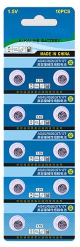 HINAYOSAN 10pcs/20pcs AG4/LR626/377/177 Alkaline Button Batteries 1.5V Coin Cell Batteries for Watches Calculators Toy and More