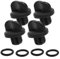 HOHOVYVY R0446000 Ablasshahn Und O-Ring-Set Für Poolpumpen Auslaufsicheres Ersatzset(4 PACK)