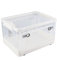 Caja de Secadora de Mascotas de Gran Espacio Transparente Ultra Calma para Secado Rápido para el Cabello - Adecuado para Perros y Gatos - Tamaño de Plástico L (Grande)