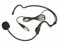 Replacement Headset Condenser Microphone Compatible with Shure PGX1 Bodypack Transmitter, with Cardioid Polar Pattern, Flexible Gooseneck, Unidirectional, ta4f 4 Pins, Black