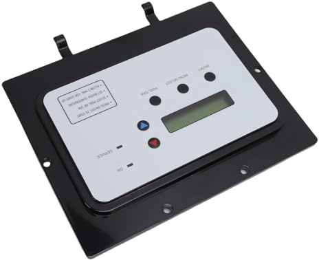 Walfront 472734 Conjunto de Placa de Control de Calor Automático, Material ABS, Control de Temperatura Preciso, Inicio Rápido en 6 Minutos para Reemplazo de Bomba de Calor de Piscina y SPA