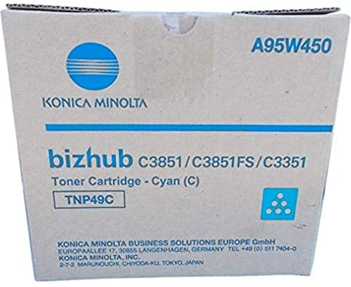 Konica Minolta A95W450 Toner Cyan 12.000 Seiten TNP49C