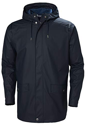 Helly Hansen Herren Standard Moss Regenmantel, Marineblau, Größe XL