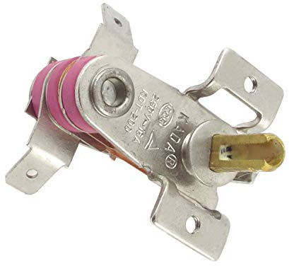 Aexit AC250V 16A 65C horno eléctrico bimetálico termostato (model: S3704IXII-3590TX) de temperatura ajustable