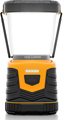 Led Campinglampe Akku Notlicht,Aktualisiert Tragbare Ultrahelle LED-Taschenlampe 4 LeuchtmodiI Dimmbar Batteriebetriebene Camping Laterne, Suchscheinwerfer Ausklappbarer Haken Notfallleuchte