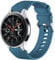 Mastten 22mm Silicone Strap Compatible With Samsung Galaxy Watch 46mm /Galaxy Watch 3 45mm /Gear S3 Frontier/Classic, Soft Silicone Sport Wristband Replacement Straps For Men Women, Rock Green