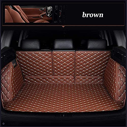 FüR Mercedes C-Classe W202 W203 W204 W205 A205 C204 C205 S202 S203 S204 S205, Auto Umweltfreundliches Xpe-Leder Kofferraummatten Kofferraumwanne, Rutschfest Antirutschmatte Kofferraum Schutzmatte