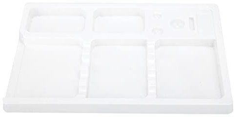Tattoo Tool Tray 10 Pcs Disposable Washable PVC Tattoo Pigment Holder Organizer Body Piercing Tool Storage Tray 28.8 X 18.7 X 1.8cm