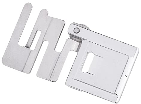 Pied presseur élastique pour machine à coudre Brother, Singer, Janome, Juki et Butterfly en acier inoxydable 46 x 21 mm