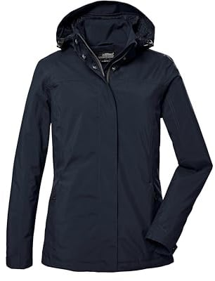 Killtec Damen Kos 42 Wmn Jckt Funktionsjacke/Outdoorjacke mit abzippbarer Kapuze