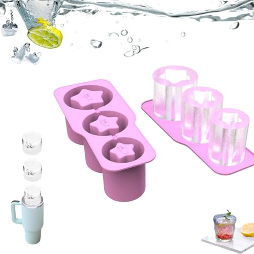 Akayoo Stanley Cup EiswüRfelform,EiswüRfelbereiter FüR Stanley Cup,EiswüRfelform Silikon FüR Stanley Thermobecher,Stanley Cup ZubehöR,Reusable FüR 30–40 Oz Becher Zum KüHlen