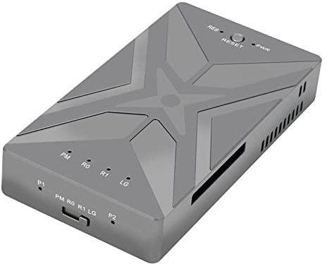 Netoches M.2 NVME SSD Dual bay M2 SSD Case Support M.2 Nvme SSD Disk per SSD Hard Disk Box Type-C USB3.2 GEN2 20 Gbps