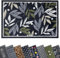 Mighty Mats Eco Flex Washable Door Mat - Highly Absorbent Anti-Slip Dirt Trapper Indoor Doormat with Anti-Curl Rubber Base - Tropical Leaf Sage, 50 x 75cm