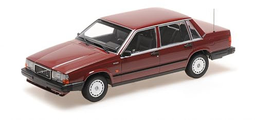 Minichamps 155171704 - Volvo 740 GL Red 1986 - maßstab 1/18 - Modellauto