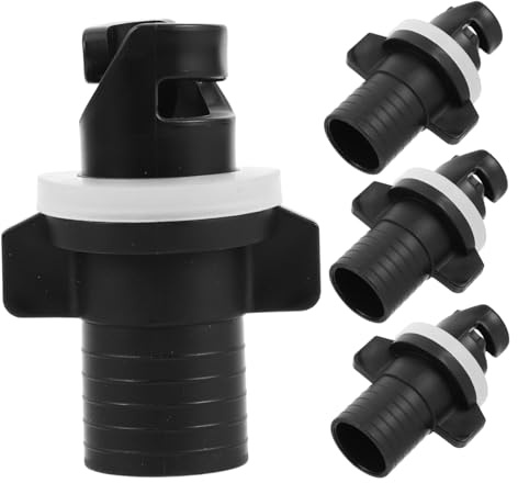 ifundom 4pièces Adaptateurs pour Pompe De Paddle Kit Adaptateur pour Pompe Sup Raccord pour Valve De Bateau Gonflable Connecteur pour Tuyau De Piscine Accessoire pour Gonflage De Kayak Et