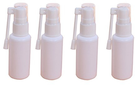 Botella de spray nasal de plástico recargable portátil de 30 ml con atomizador de rotación de 360 grados de maquillaje contenedor de agua para uso doméstico y de viaje blanco