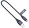 Micro USB Kabel Schnellladekabel Nylon Geflochtenes Ladekabel Kompatibel mit Sony SRS-X2, X3, X11, X33, MC500 Mini, BOLSE NFC, Denon Envaya Mini, UE Boom 2, DBPOWER BX-900 0,25 m