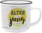 GRUSS & CO Becher Motiv Älter | New Bone China Porzellan, Emaille-Optik, 35 cl | Geschenk lustig, Sprüche-Tasse | 47519