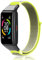 Niboow Correa Compatible con Huawei Band 6/Honor Band 6, Nylon Ajustable Deportiva Repuesto Correa Deportiva Compatible con Huawei Band 6/Honor Band 6-Amarillo