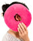 UKTYUAS Piercing Kissen mit Loch Für Ohr gegen Ohrenschmerzen,Donut Kissen,Ohrkissen,Sleepingring für Seitenschläfer zur Schmerzlinderung im Ohr,Kissen Seitenschläfer(Rosa)