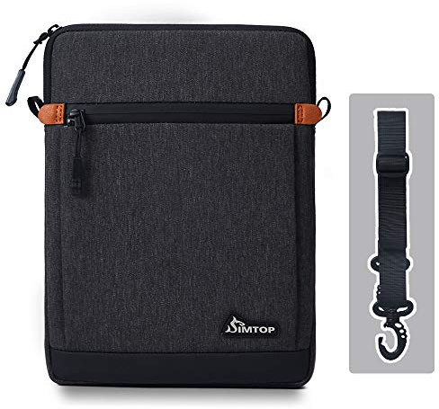 SIMTOP iPad Sleeve Tablet Case for 27.7 cm (11 Inch) iPad Pro, Microsoft Surface Go, Samsung Galaxy Tab Fit Magic Keyboard and Smart Keyboard Folio (Black)