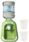 Kid Cold Water Dispenser 190ml Mini Drinks Dispenser with Tank and Cup for Home Gatherings School Office Juice Carafes,Green(NO Battery)