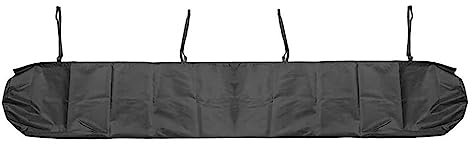 lmoikesz Portable And Durable Awnings For Your Outdoor Adventures Waterproof Cloth Awning Rail Protector Retractable Awnings, black, 3 meters