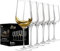 WOTOR White Wine Glasses - Set of 6, Hand Blown Crystal with Long Stem, 15 oz Red and White Wine Glasses, Great Gift Packaging